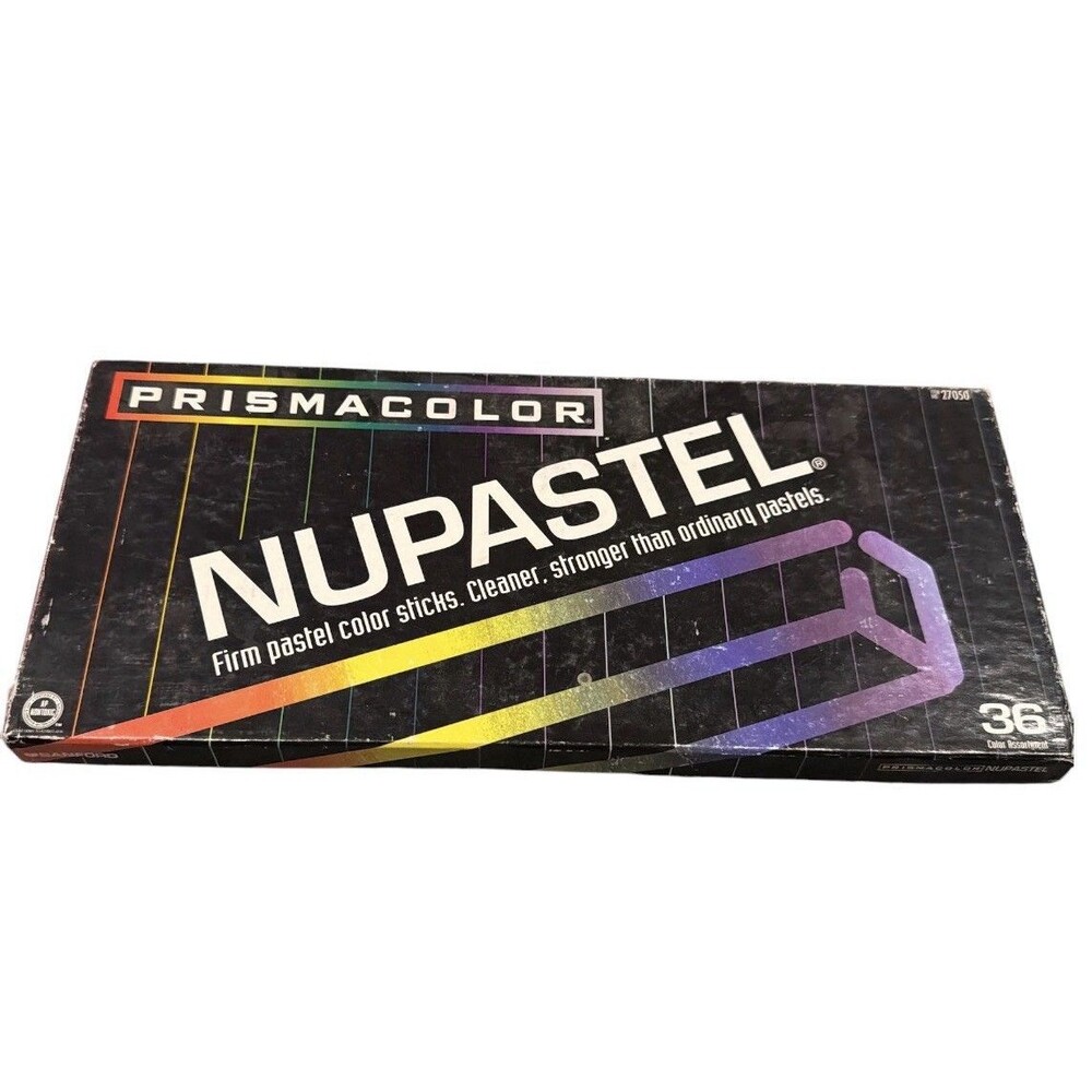RARE*** Vintage Prismacolor Premier NUPASTEL 36 Firm Pastel Color Sticks Used